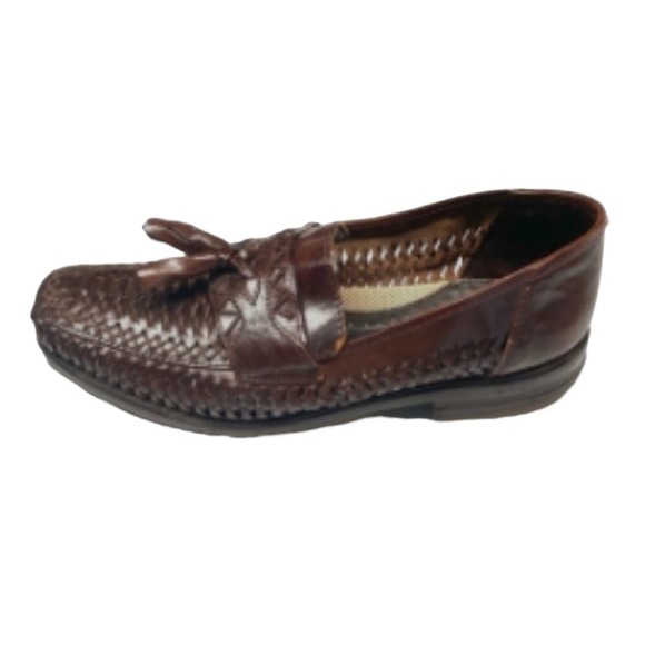 Tasseled Dark Brown Loafers Size 11